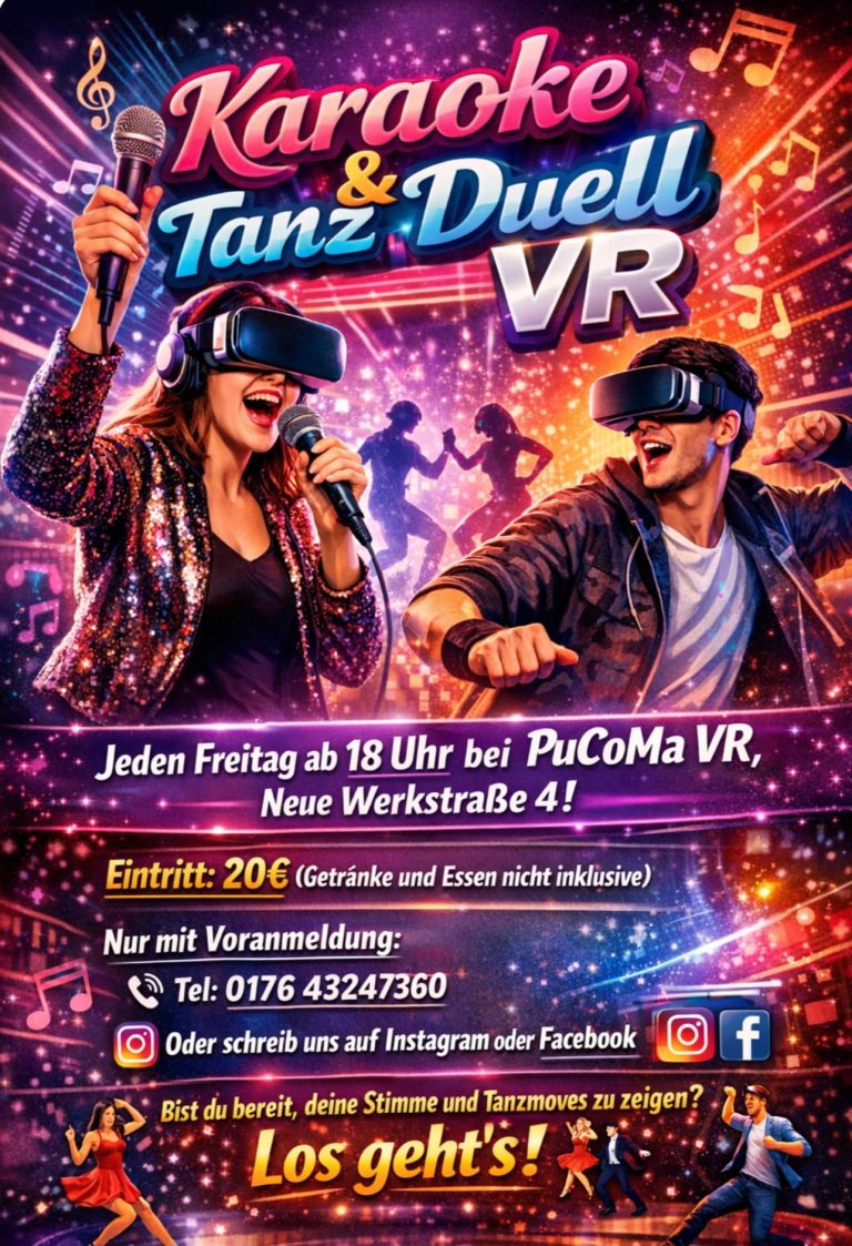 Karaoke und Tanz-Duell VR